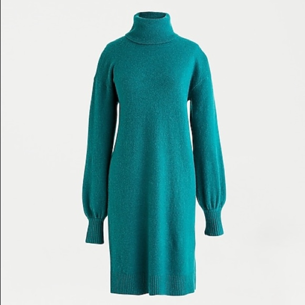 J Crew Turtleneck sweater-dress in supersoft yarn RUNS VERY BIG (Small - Medium)